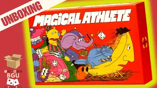 Magical Athlete Board Game Unboxing