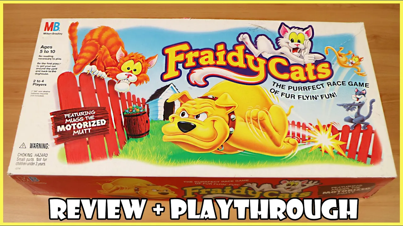 Fraidy Cats Board Game Review & Playthrough! | Board Game Night