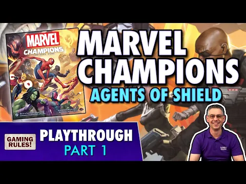 Marvel Champions: Agents of Shield - Campaign Playthrough Part 1