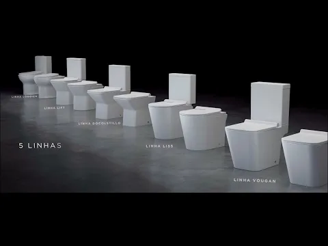 Kit Vaso Sanitário com Caixa Acoplada Saída Vertical 3/6 Lift Branco Docol