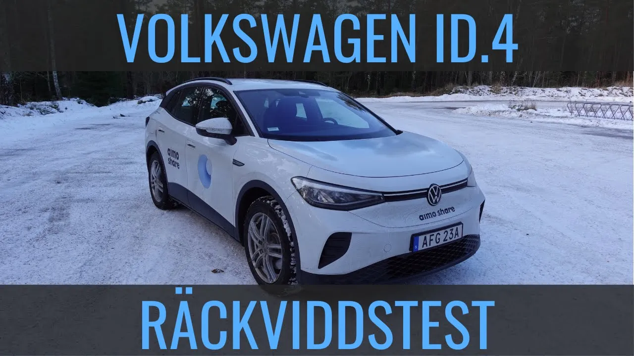 Volkswagen ID.4 räckviddstest i +3 grader | Elbilsmagasinet
