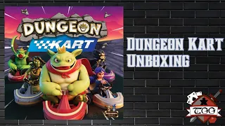 Dungeon Kart Board Game Unboxing