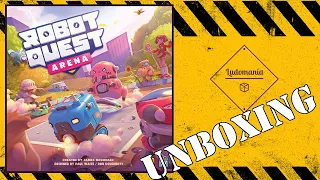 Ludomanía: Unboxing de Robot Quest Arena.