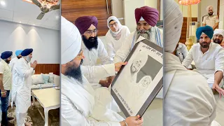 Meeting the Sangat and some leaders 16 Sep 2023 Dhadrianwale