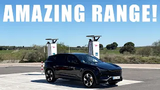 Polestar 3 LR DM | RANGE TEST @120KPH (75MPH) WARM WEATHER