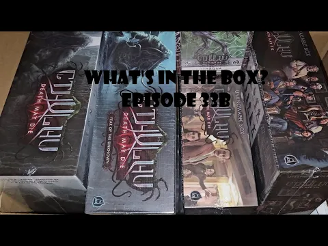 Fear Of The Unknown Unboxing + Season 4, Unspeakable and Unknowable extras