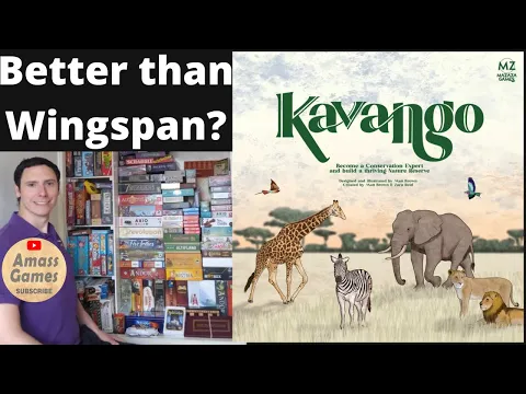 Kavango #howtoplay #review #boardgame #tabletop AmassGames #bgg #games #nature #education