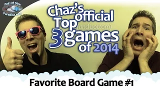 Top (And Bottom) Boardgames of 2014: #1 Favorite