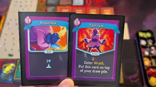 Slay the Spire: The Board Game - Ascension 4 Watcher Solo Playthrough (Act 1)