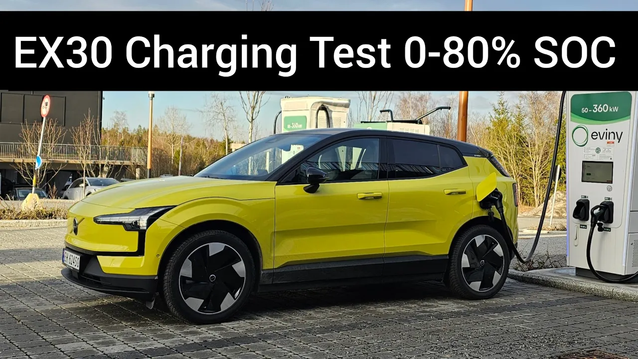 EX30 AC/DC Charging bug-fix and manual preheating.  Charging test & comparison
