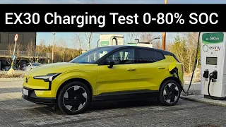 EX30 AC/DC Charging bug-fix and manual preheating.  Charging test & comparison