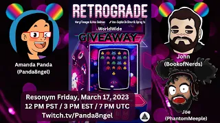 Live Teach & Playthrough | Retrograde from Resonym on Tabletopia | Twitch VOD