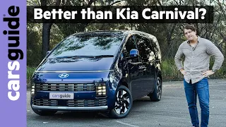 Hyundai Staria Hybrid 2027 review Australia: Petrol-electric people mover better than Kia Carnival?