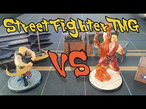 Street Fighter the Miniatures Game: Guile Vs Ken (Physical)