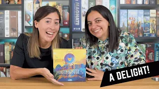 Harmonies is a brain burny crowd pleaser & it still hasn't left our table | Board Game Review