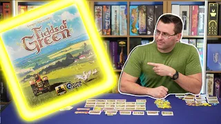 Fields of Green - Fun Adjacency and Timing Puzzle // Board Game Review