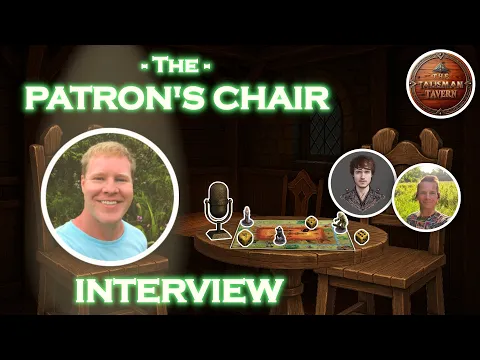 INTERVIEW & GAME with Talisman CO-DESIGNER John Goodenough! | The Patron's Chair | Ep. 1