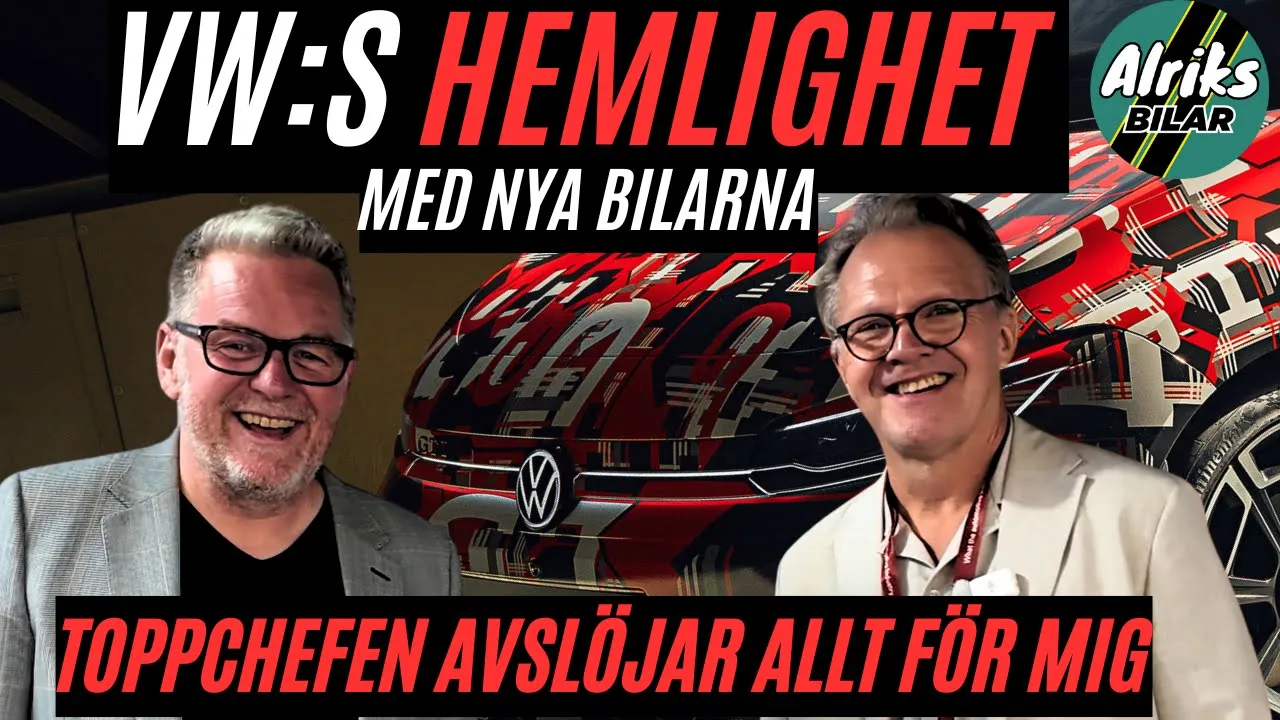 VW:s hemlighet med nya bilarna – chefen avslöjar allt för mig!