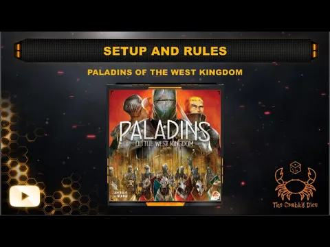 Paladins of the West Kingdom ... Setup and Rules by the Crabby Dice