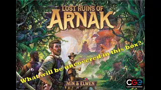 Lost Ruins of Arnak Unboxing