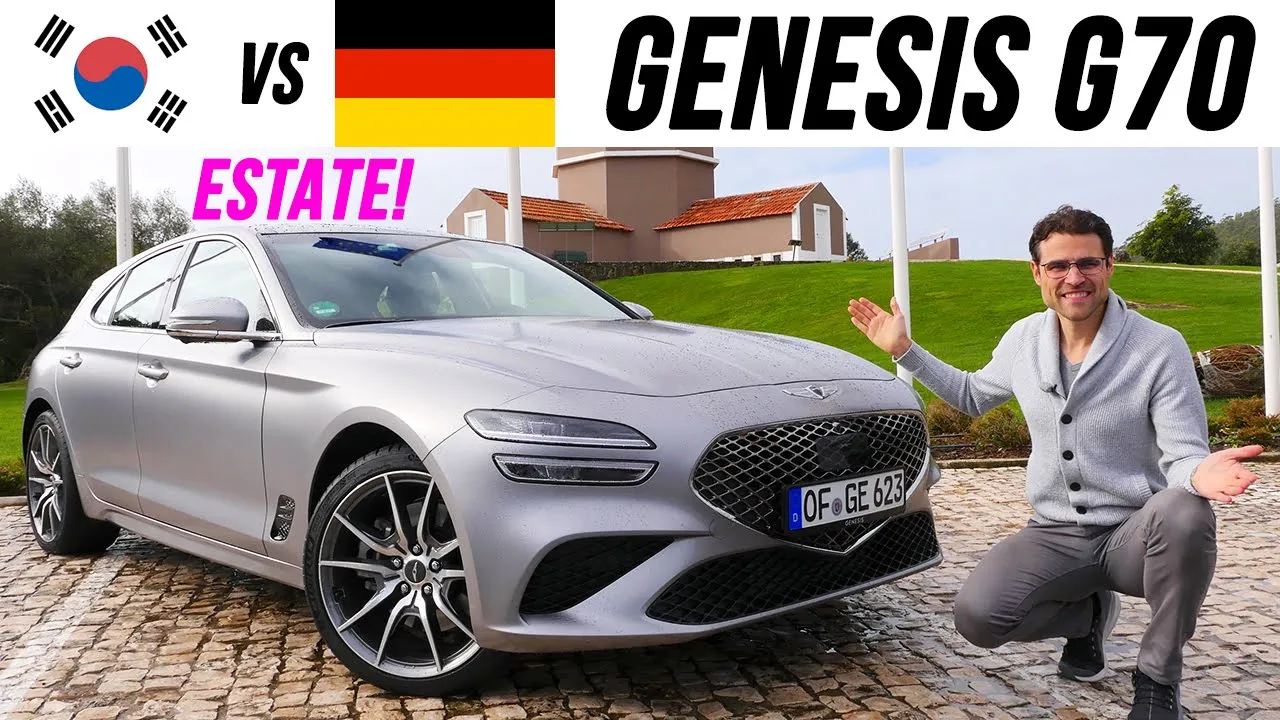 Daring approach! Genesis G70 Shooting Brake attacks Audi BMW Mercedes!