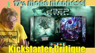 Deep Madness: Madness Reborn and Reprint Kickstarter Critique Review