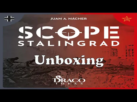 Scope Stanlingrad + tapete de juego #1 | Unboxing