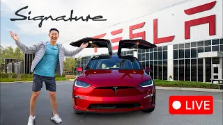 Live at the Tesla Model X and S Farewell event!
