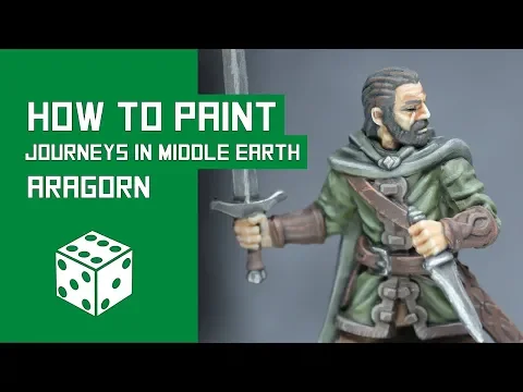 How To Paint Aragorn: Journeys In Middle Earth Beginner’s Miniature Painting Tutorial