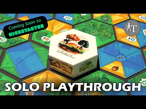 Hextremadura - Solo Playthrough- 18 Hex Games Collection KS Preview