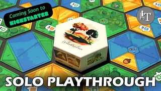 Hextremadura - Solo Playthrough- 18 Hex Games Collection KS Preview