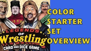 Filsinger Games Legends of Wrestling Color Set Overview Jimmy Snuka Randy Savage Iron Sheik