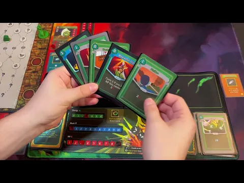 Slay the Spire: The Board Game - Ascension 9 Silent Solo Playthrough (Act 1)
