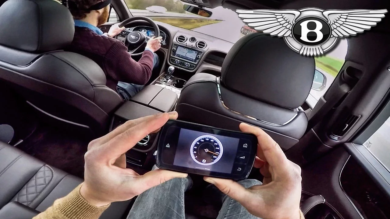 Bentley Bentayga PASSENGER 290 km/h POV Autobahn Acceleration Drive by AutoTopNL