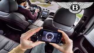Bentley Bentayga PASSENGER 290 km/h POV Autobahn Acceleration Drive by AutoTopNL