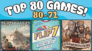 Top 80 Games: 80-71! (GIVEAWAY)