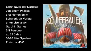 Schiffbauer der Nordsee vom Schwerkraft-Verlag - Review / Test - Die Brettspieltester
