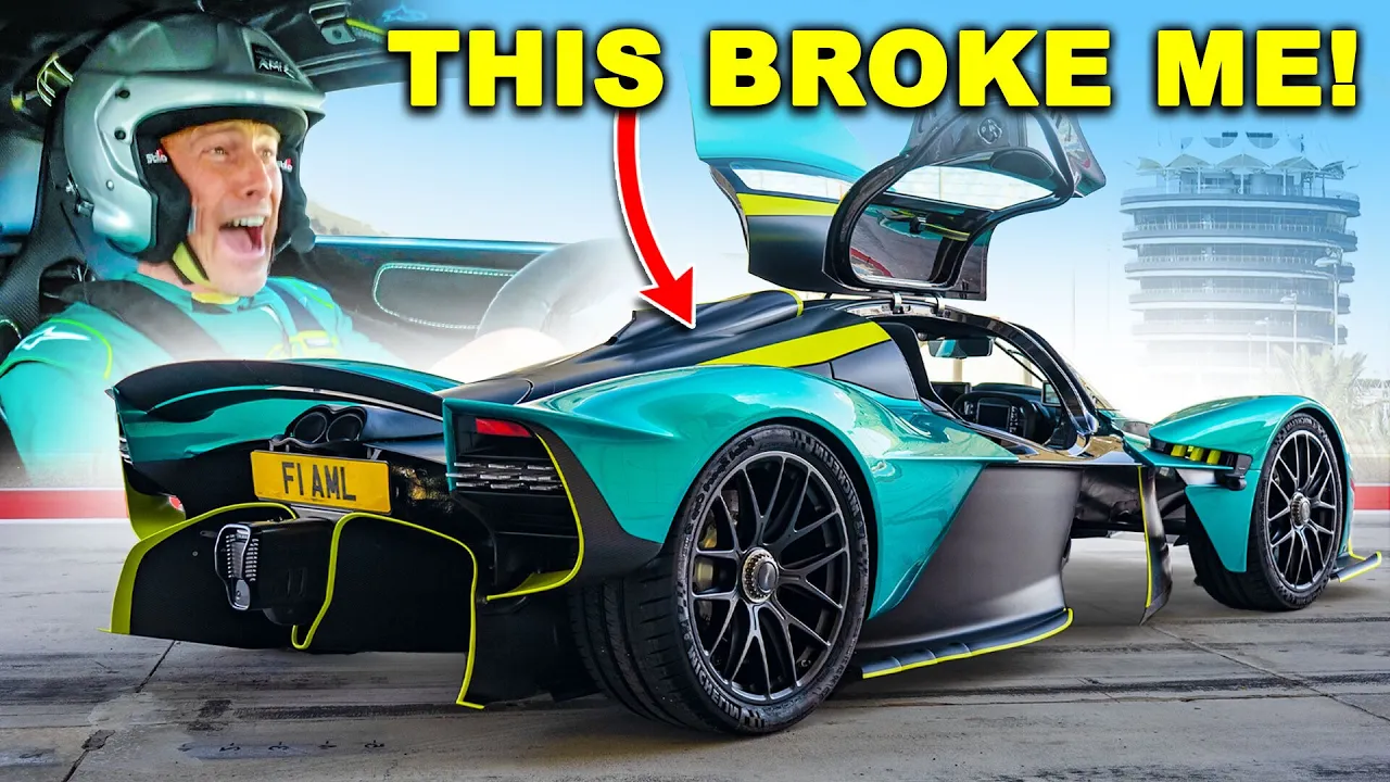 I drove Aston Martin's road-legal F1 car!