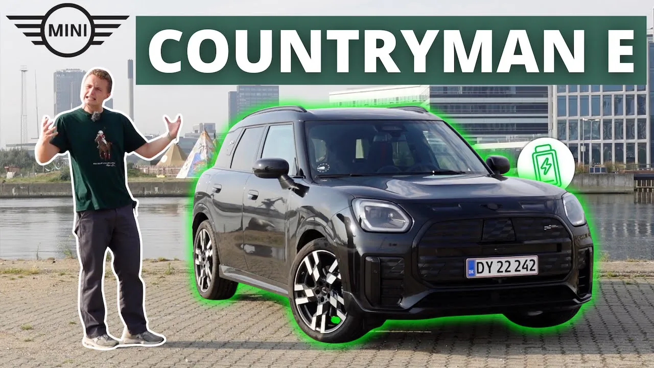 Et sjovt alternativ til Enyaq...! Mini Countryman E TEST