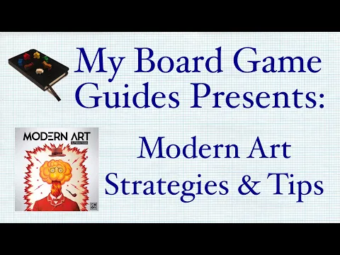 Modern Art Board Game Basic Strategies and Tips
