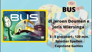 BUS (gioco da tavolo) - Tutorial italiano