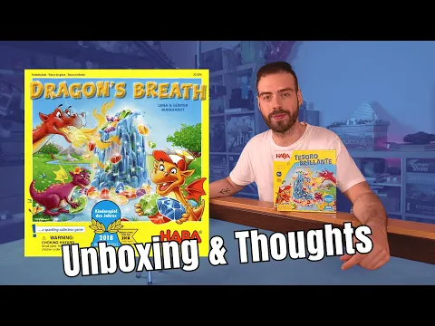Dragon's Breath | Unboxing & Thoughts | Children/Kids' Board Game