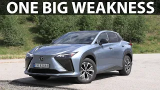 Lexus RZ 450e range test