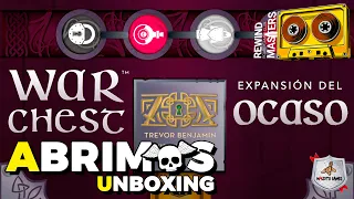 ️ Abrimos WAR CHEST - OCASO (Maldito Games) — ¡Incluye maldades nuevas! | Rewind Masters