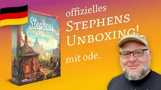 Stephens. Unboxing mit Sven und ode.