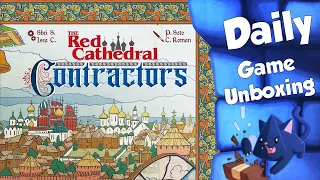 The Red Cathedral: Contractors - Daily Game Unboxing