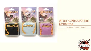 Aldarra Metal Coins Unboxing