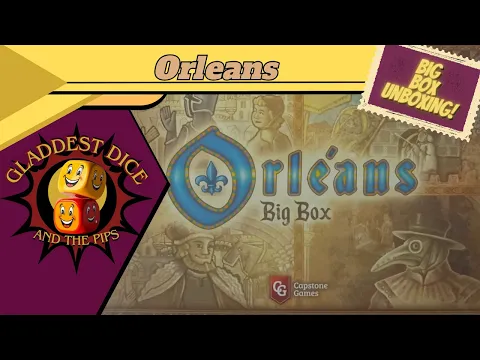 Orleans Big Box by Capstone Games Unboxing!