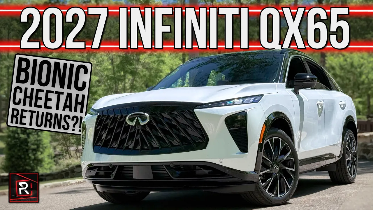2027 Infiniti QX65 Autograph First Drive | The Bionic Cheetah Infiniti FX Returns?