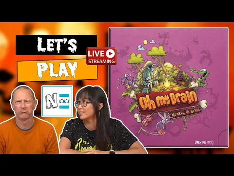 OH MY BRAIN - Live Board Game Playthrough & Review e157